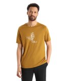 ICEBREAKER  - ICEBREAKER HERRE ULD T-SHIRT M TECH LITE II SS TEE SKIING Y