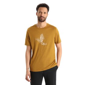 ICEBREAKER  - ICEBREAKER HERRE ULD T-SHIRT M TECH LITE II SS TEE SKIING Y