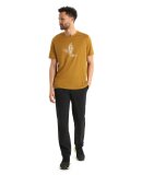 ICEBREAKER  - ICEBREAKER HERRE ULD T-SHIRT M TECH LITE II SS TEE SKIING Y