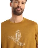 ICEBREAKER  - ICEBREAKER HERRE ULD T-SHIRT M TECH LITE II SS TEE SKIING Y