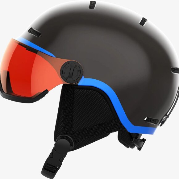 SALOMON - SALOMON BØRNE SKIHJELM m/skibriller JR GROM VISOR