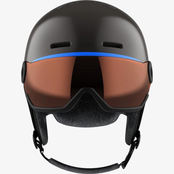 SALOMON - SALOMON BØRNE SKIHJELM m/skibriller JR GROM VISOR