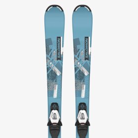 SALOMON - SALOMON BØRNE ALPINE SKI JR L QST S+C5 GW J75