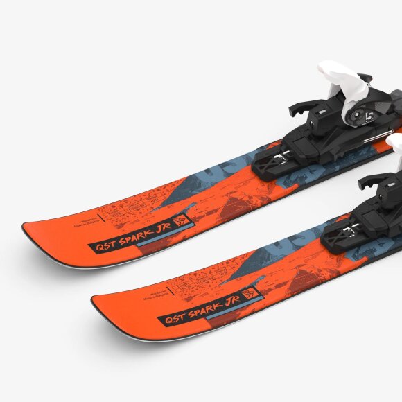 SALOMON - SALOMON JUNIOR FREESTYLE SKI JR QST SPARK S+ C5 GW J85