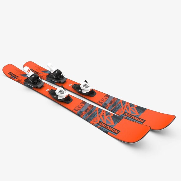 SALOMON - SALOMON JUNIOR FREESTYLE SKI JR QST SPARK S+ C5 GW J85