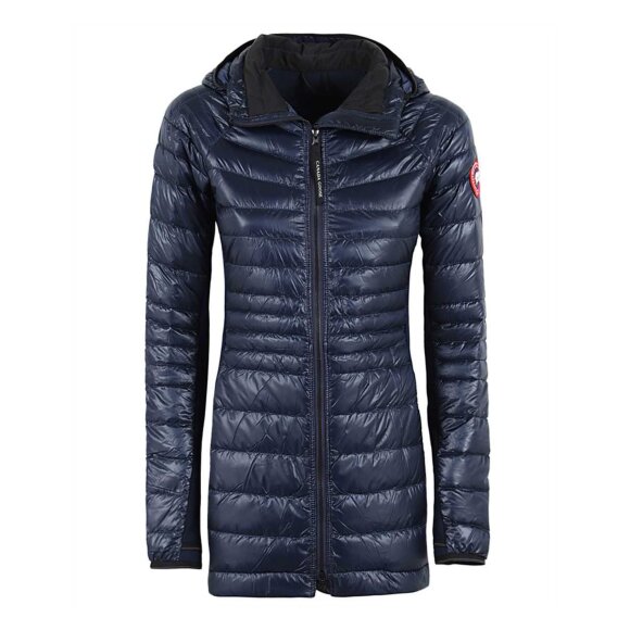 CANADA GOOSE - CANADA GOOSE DAME DUNJAKKE HYBRIDGE LIT HOODED COAT 