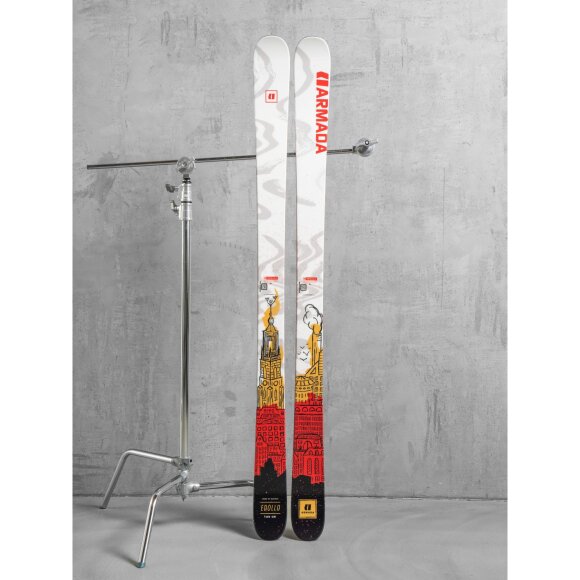 SALOMON - ARMADA FREESTYLESKI MED BINDINGER EDOLLO+N STRIVE GW 14