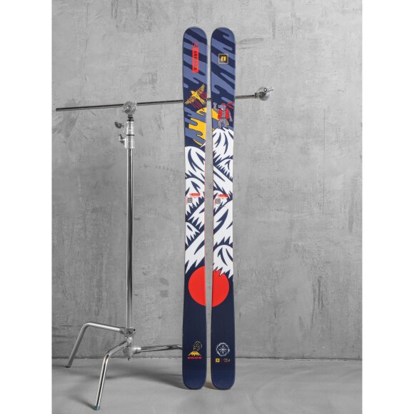 SALOMON - ARMADA UNISEX FREESTYLESKI MED BINDINGER BDOG+N STRIVE GW 14