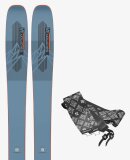 SALOMON - SALOMON UNISEX RANDONEESKI MED SKINS T QST 98 + Skins