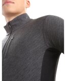 ICEBREAKER  - ICEBREAKER HERRE MIDLAYER M DESCENDER LS ZIP 