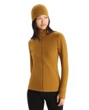 ICEBREAKER  - ICEBREAKER DAME ZIP MIDLAYER W DESCENTER LS ZIP 