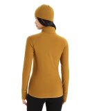 ICEBREAKER  - ICEBREAKER DAME ZIP MIDLAYER W DESCENTER LS ZIP 