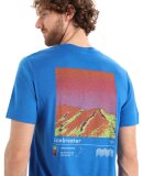 ICEBREAKER  - ICEBREAKER HERRE T-SHIRT M TECH LITE II SS TEE ALPINE