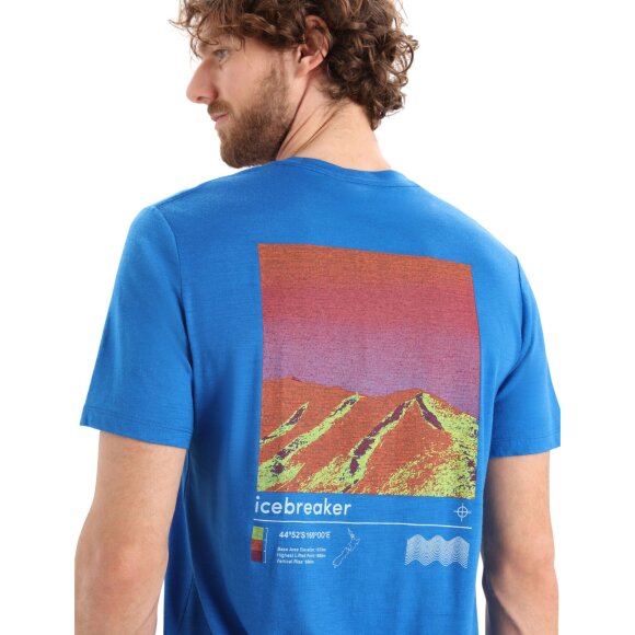 ICEBREAKER  - ICEBREAKER HERRE T-SHIRT M TECH LITE II SS TEE ALPINE