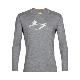 ICEBREAKER  - ICEBREAKER HERRE MERINO MIDLAYER M 200 OASIS LS CREW LAST RUN