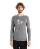 ICEBREAKER  - ICEBREAKER HERRE MERINO MIDLAYER M 200 OASIS LS CREW LAST RUN