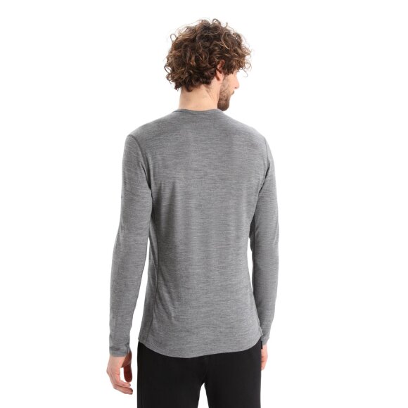 ICEBREAKER  - ICEBREAKER HERRE MERINO MIDLAYER M 200 OASIS LS CREW LAST RUN