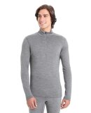 ICEBREAKER  - ICEBREAKER HERRE HALFZIP MERINO BASELAYER M 200 OASIS LS HALF ZIP