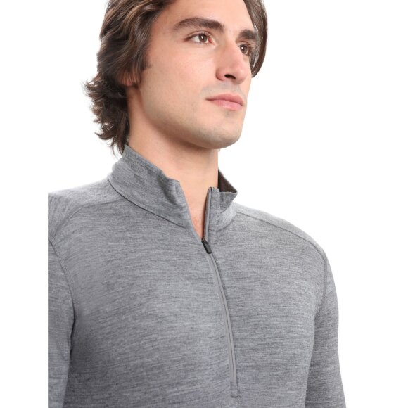 ICEBREAKER  - ICEBREAKER HERRE HALFZIP MERINO BASELAYER M 200 OASIS LS HALF ZIP