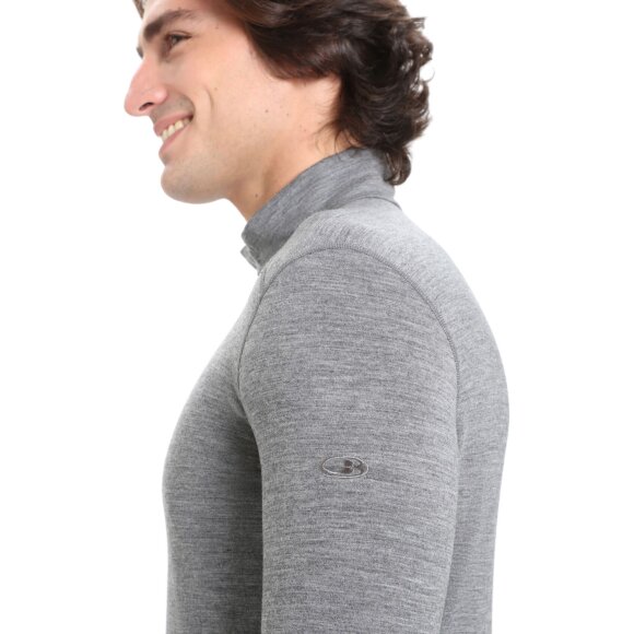 ICEBREAKER  - ICEBREAKER HERRE HALFZIP MERINO BASELAYER M 200 OASIS LS HALF ZIP