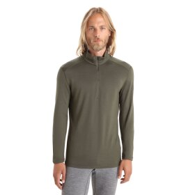 ICEBREAKER  - ICEBREAKER HERRE MERINO HALF ZIP MIDLAYER M 260 TECH LS HALF ZIP