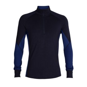 ICEBREAKER  - ICEBREAKER HERRE MERINO HALF ZIP BASELAYER M 260 ZONE LS HALF ZIP