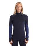 ICEBREAKER  - ICEBREAKER HERRE MERINO HALF ZIP BASELAYER M 260 ZONE LS HALF ZIP