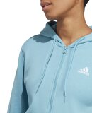 ADIDAS  - ADIDAS DAME HÆTTETRØJE W LIN FT FZ HOODIE 