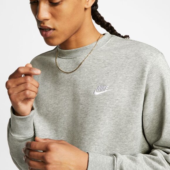 NIKE - NIKE HERRE SWEATSHIRT M NSW CLUB CREW FT 