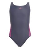 ADIDAS  - ADIDAS SVØMMEDRAGT TIL BØRN KIDS 3S SWIMSUIT