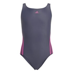 ADIDAS  - ADIDAS SVØMMEDRAGT TIL BØRN KIDS 3S SWIMSUIT