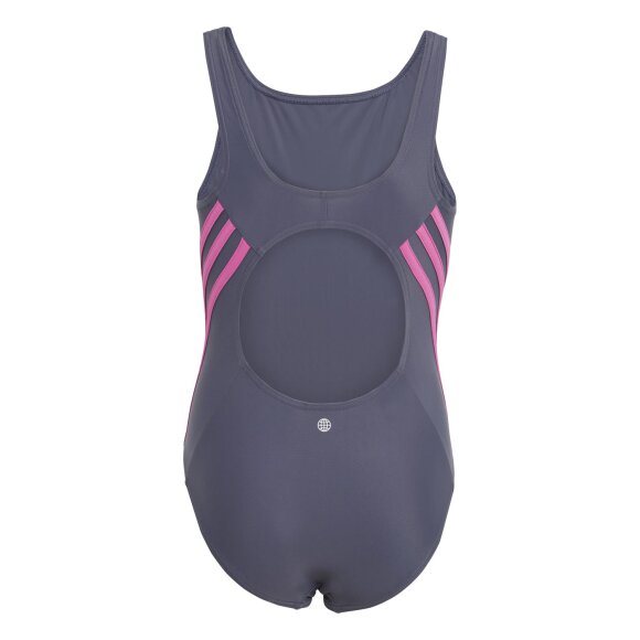 ADIDAS  - ADIDAS SVØMMEDRAGT TIL BØRN KIDS 3S SWIMSUIT