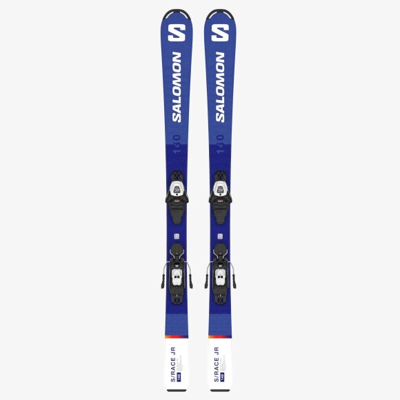 SALOMON - SALOMON ON PISTE/RACING SKI TIL BØRN JR L S/RACE M+L6 GW J2 80