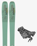 SALOMON - SALOMON UNISEX ALL MOUNTAIN SKI INKL. SKINS U T QST 92+SKINS