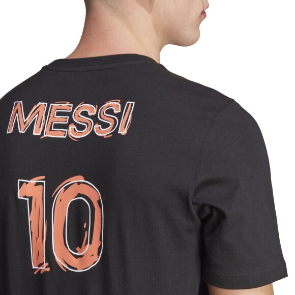 ADIDAS  - ADIDAS HERRE T-SHIRT M MESSI G TRR 