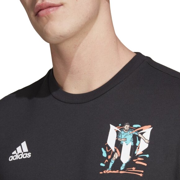 ADIDAS  - ADIDAS HERRE T-SHIRT M MESSI G TRR 