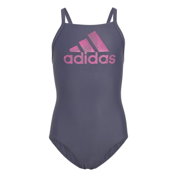 ADIDAS  - ADIDAS SVØMMETØJ TIL BØRN G BIG LOGO SWIMSUIT