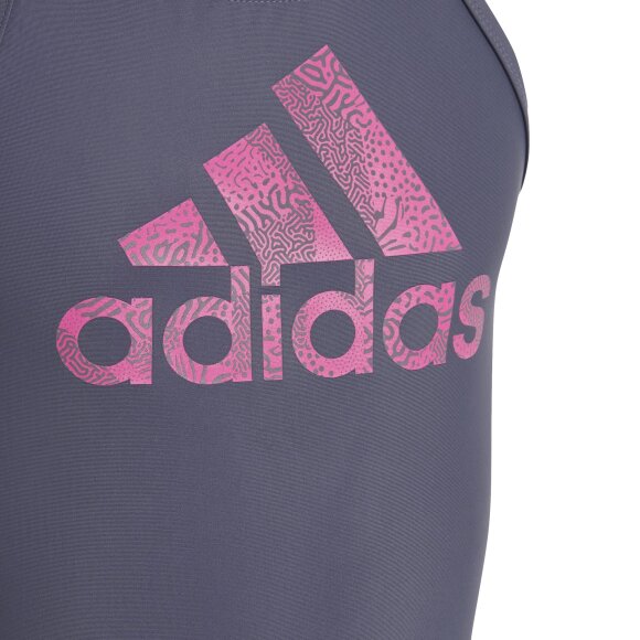 ADIDAS  - ADIDAS SVØMMETØJ TIL BØRN G BIG LOGO SWIMSUIT