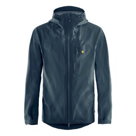 FJALLRAVEN - FJALLRAVEN M BERGTAGEN LITE ECO-SHELL JKT HERRE JAKKE BLÅ