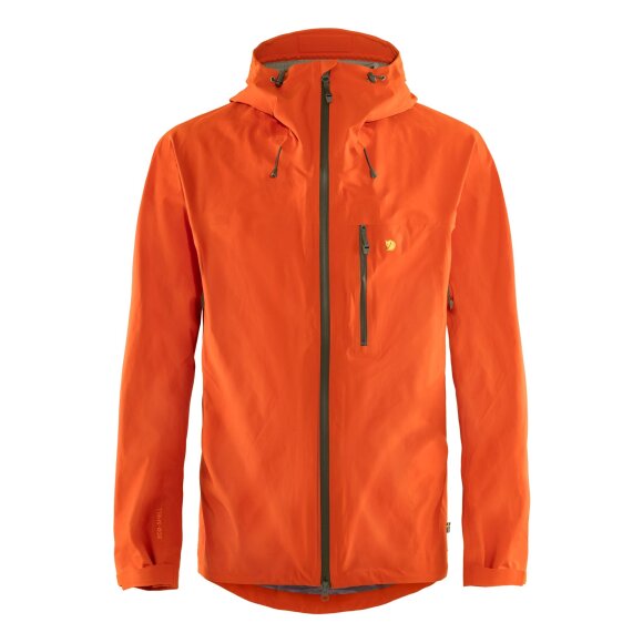 FJALLRAVEN - FJALLRAVEN M BERGTAGEN LITE ECO-SHELL JKT HERRE JAKKE ORANGE