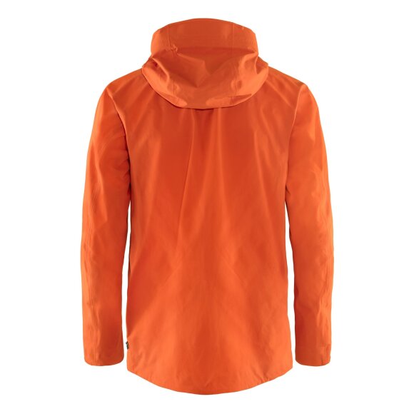 FJALLRAVEN - FJALLRAVEN M BERGTAGEN LITE ECO-SHELL JKT HERRE JAKKE ORANGE