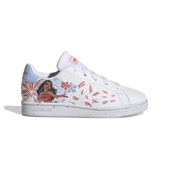 ADIDAS  - ADIDAS BØRNE SNEAKERS KIDS ADVANTAGE MOANA