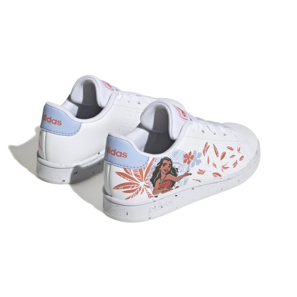 ADIDAS  - ADIDAS BØRNE SNEAKERS KIDS ADVANTAGE MOANA