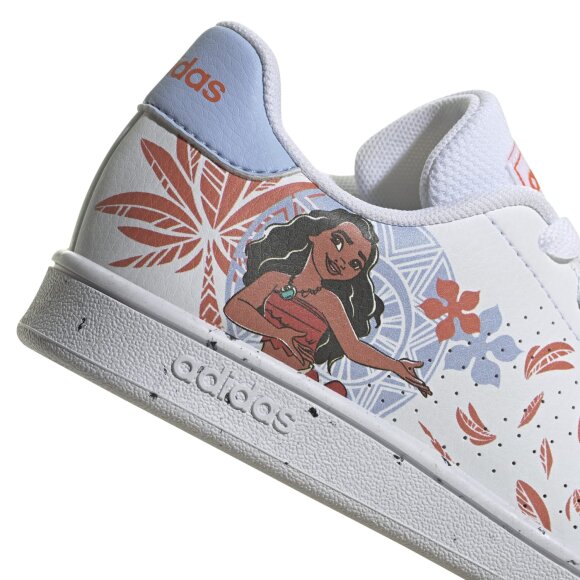 ADIDAS  - ADIDAS BØRNE SNEAKERS KIDS ADVANTAGE MOANA