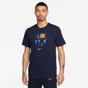 NIKE - NIKE HERRE T-SHIRT M FC BARCA CREST TEE 