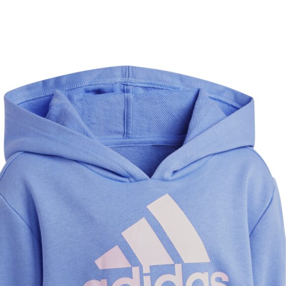 ADIDAS  - ADIDAS HOODIE TIL BØRN KIDS LK BL FT HOODIE 