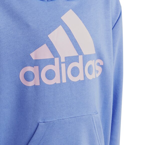 ADIDAS  - ADIDAS HOODIE TIL BØRN KIDS LK BL FT HOODIE 