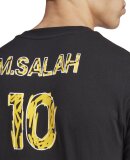 ADIDAS  - ADIDAS HERRE T-SHIRT M SALAH GRAPHIC TEE 