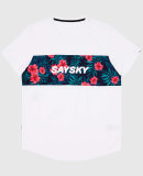 SAYSKY - SAYSKY DAME T-SHIRT W FLOWER COMBAT T-SHIRT 