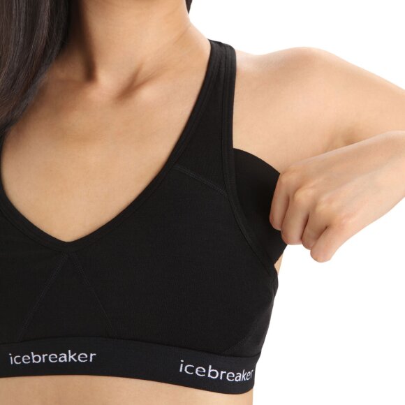 ICEBREAKER  - ICEBREAKER SPORTS BRA W SPRITE RACERBACK BRA